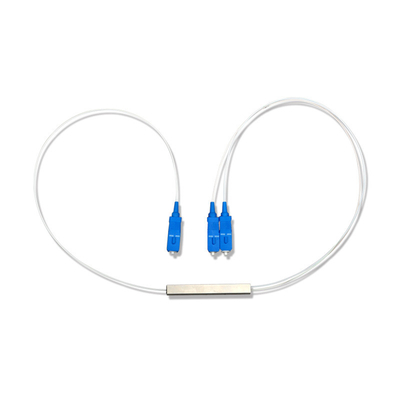 1X2 SC UPC LSZH 光ファイバー PLC スプリッター 0.9mm ミニ鋼管