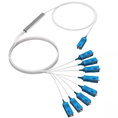 PVC LSZH 光ファイバー PLC スプリッタ ミニタイプ 1m,1.5m SC UPC コネクタ付き