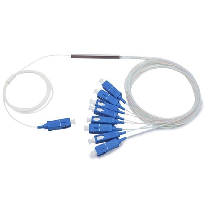 PVC LSZH 光ファイバー PLC スプリッタ ミニタイプ 1m,1.5m SC UPC コネクタ付き