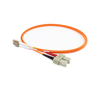 FTTH デュプレックス FC APC から FC UPC SM ファイバーオプティックパッチコード