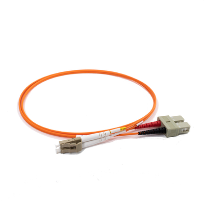 FTTH デュプレックス FC APC から FC UPC SM ファイバーオプティックパッチコード