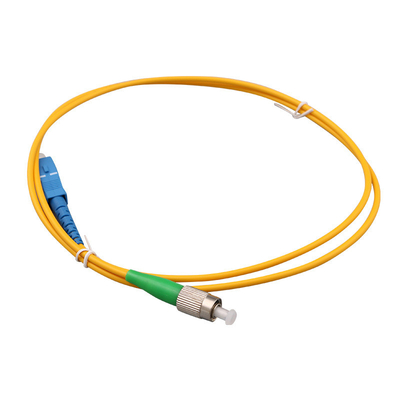 屋内 SC UPC - ST UPC 9/125μm 光ファイバーパッチケーブル LSZH シングルモード シンプレックス