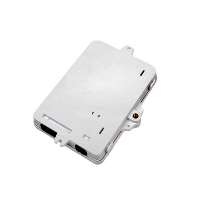 6コア 光ファイバー配送箱 ホワイトケースABS 屋外用