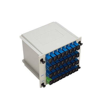 1: 32 1.5m 光ファイバー PLC スプリッタ SC UPC カセットタイプ EPON BPONとGPONネットワーク