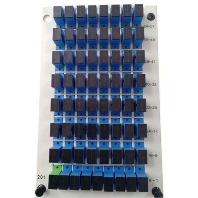 SC UPC 1:64 光ファイバーカセット型PLCスプリッター 1m, 1.5m