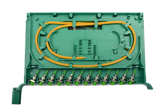 12コア 24コア 光ファイバーケーブル スプライストレイ
