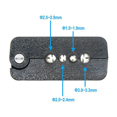 1.5mm~3.3mm 繊維 中幅 ローズ ジャケット チューブ スリッター 縦切断機