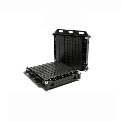 ミニスクエア型光ファイバ接続箱 2イン2アウト 12～24心対応 ABS+PC素材