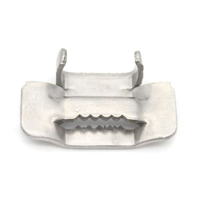 ステンレス鋼 1/4 インチ 幅*0.12 mm 厚さ 100 pcs パック 耳錠 帯帯 ストラップ ブックル