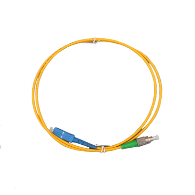 屋内 SC UPC - ST UPC 9/125μm 光ファイバーパッチケーブル LSZH シングルモード シンプレックス