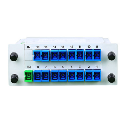 FTTH 1:16 光ファイバー カセット型 PLC スプリッタ