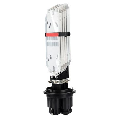 2 イン 4 アウトポート FTTH スプライス 容量 144F と 24 コア スプライス トレイの 6 PC の垂直ボックス