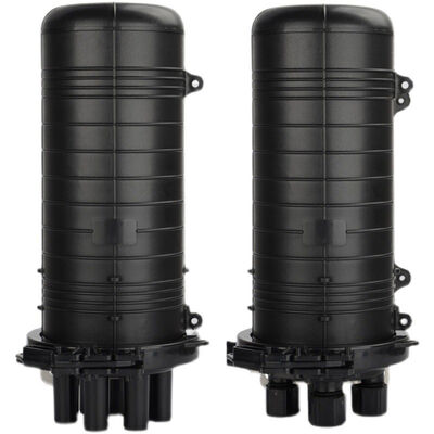 屋外IP68防水96ファイバー ドーム型光ファイバー スプライス クロージャ 1イン4アウト アダプター付き