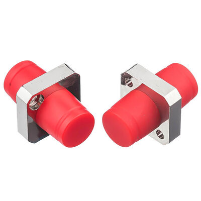 シングルモード シンプレックス FC UPC スクエアタイプ光ファイバーアダプター 精密なアライメントと低信号損失用