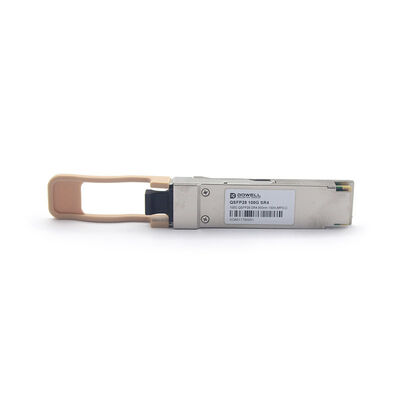100G SR4 シングル MPO-12 100m ファイバー QSFP28 トランシーバー モジュール