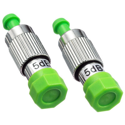 ローカルエリアネットワーク FC APC シングルモード オス-メス アッテネータ 1～20dB