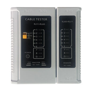 ABSプラスチック Cat5, Cat5e, Cat6, Cat6A, RJ45 RJ11ネットワークケーブルテスト