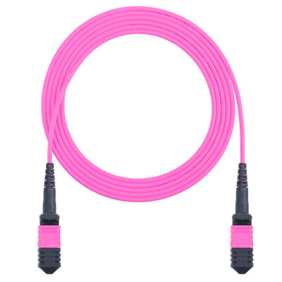 8コア 12コア MPO OM4ファイバーオプティックパッチコード