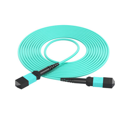 8F/12F/16F/24F MPO-MPO OM3/OM4 マルチモードファイバーパッチコード 1m/2m/3m/5m/10m